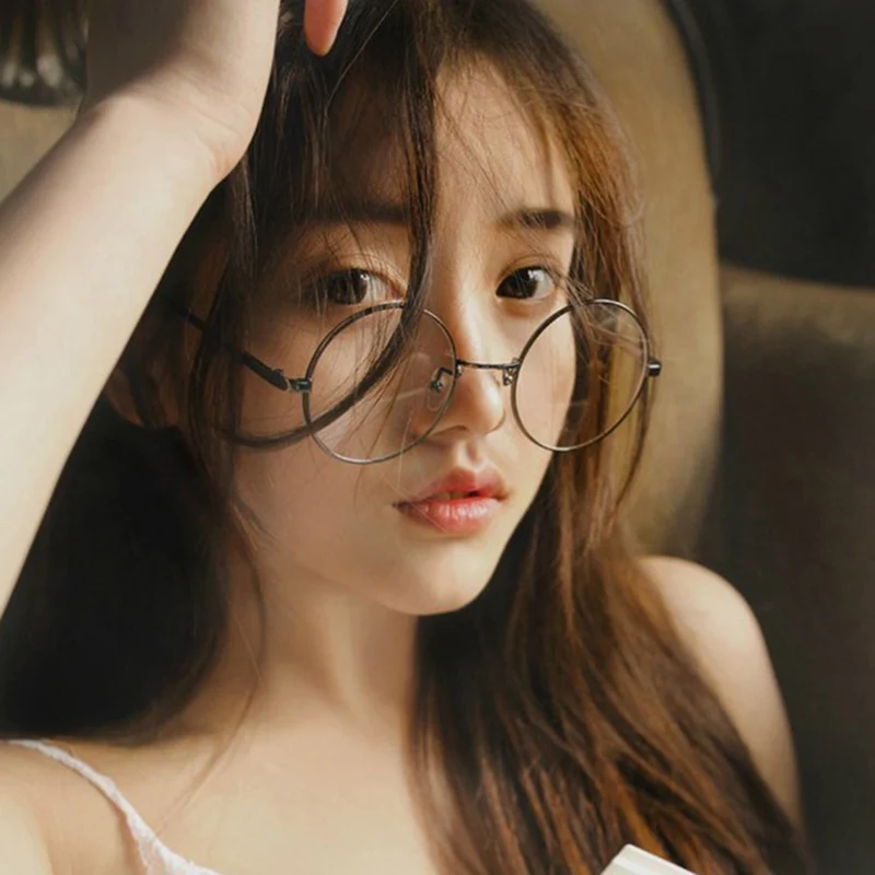 2020 Новые Модные Простые унисекс круглые простые очки для мужчин и женщин