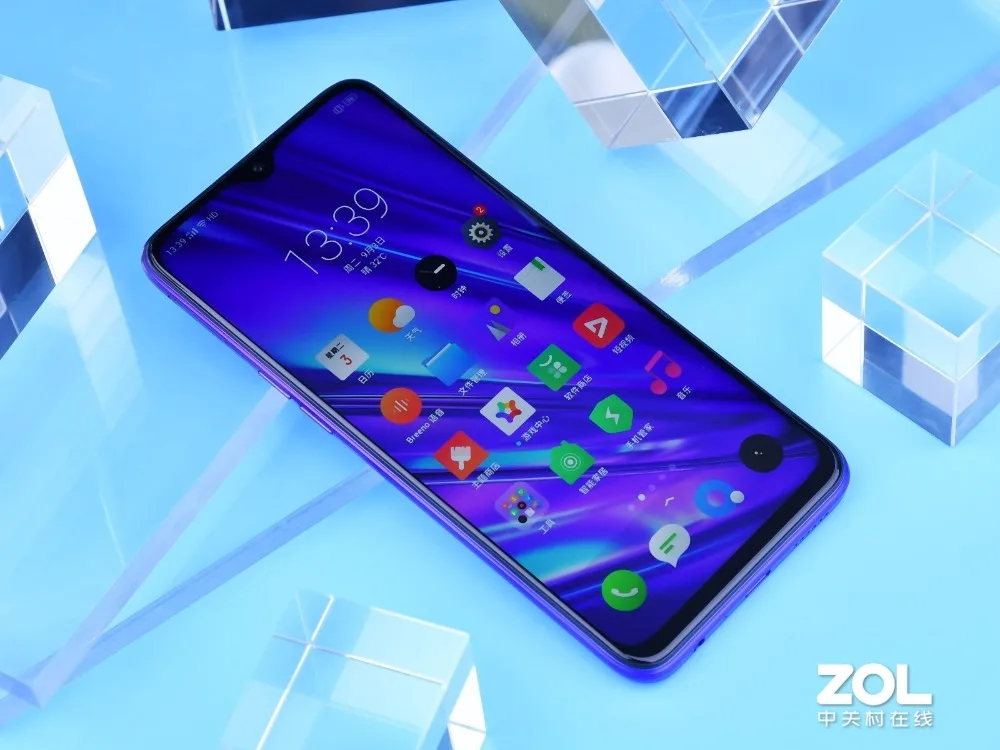 DHL Быстрая сотовый телефон Oppo Realme Q Snapdragon 712 Android 9,0 6," полный экран МП 5 камер 8 Гб ram 128B rom
