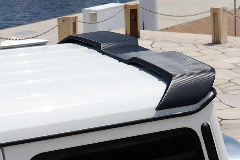 Wald-Стиль Реальные углеродного волокна заднего крыла багажник спойлер для Mercedes-Benz