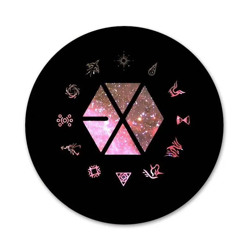 Бейдж exo украшение для одежды рюкзака подарок |