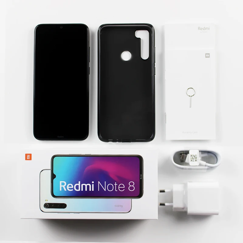 Xiaomi Redmi Note 8 с глобальной версией 4 Гб 128 ГБ Note8 смартфон 48 МП четырехъядерный