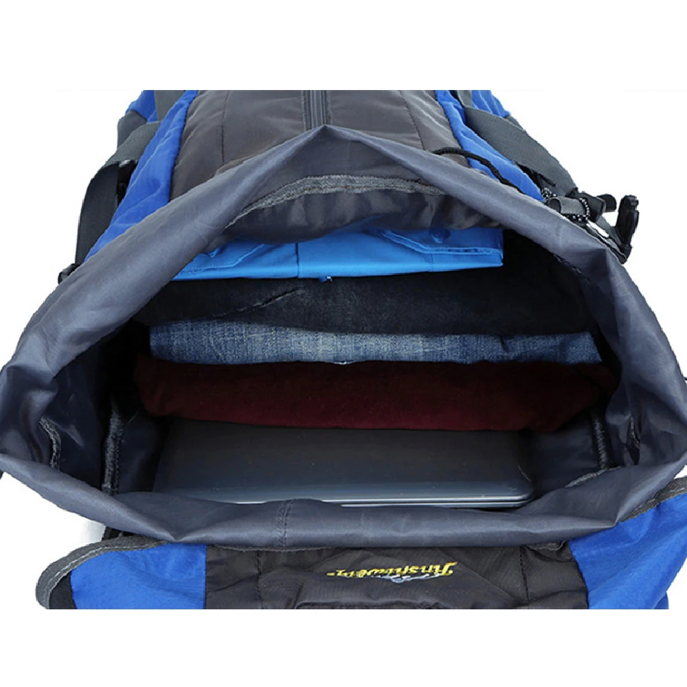 Спортивная сумка 56 75L открытый рюкзак с двойным плечом водонепроницаемый большой