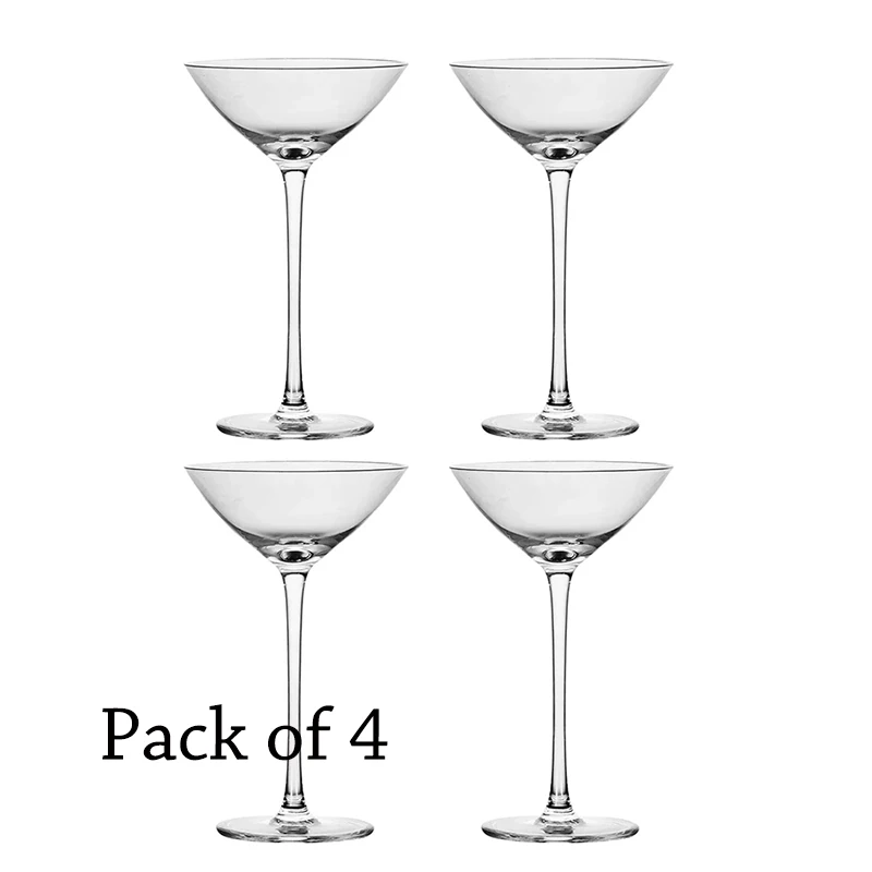 

Набор из 4 стеклянных коктейльных бокалов CocktailGeek