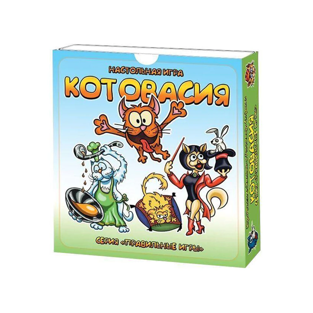 Настольная игра ПРАВИЛЬНЫЕ ИГРЫ 37-01-01 Котовасия | Спорт и развлечения