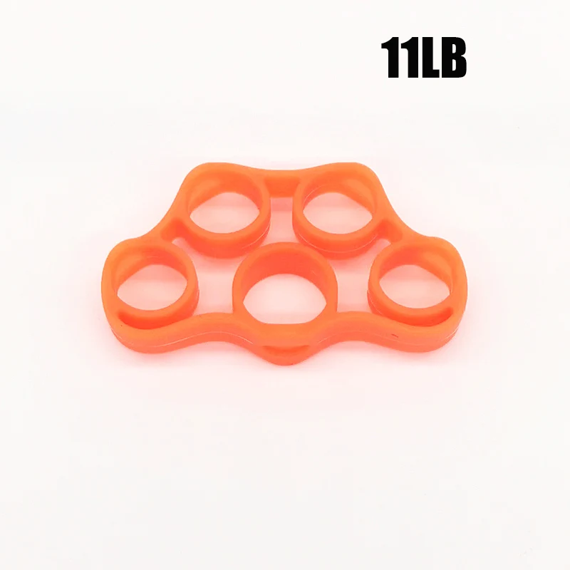 Trapezoid Orange Ручной тренажер для пальцев силиконовая рукоятка силовая тренировка ручная мышечная тренировка выпрямитель пальца тренажер сцепление кольцо тренажер - Цвет: Trapezoid Orange