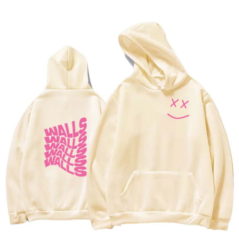 

Autumn Men's Hoodie Louis Tomlinson Smile Walls Hoodies Women Men Harajuku Streetwear Pullover Women's Sweatshirt Oversized
