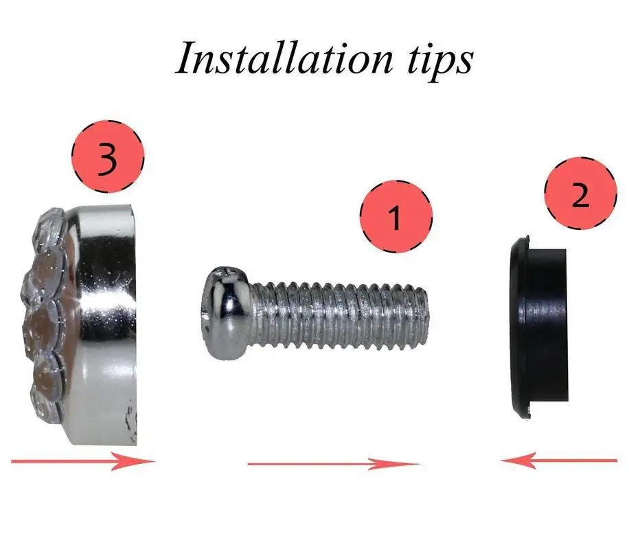 2 упаковки побрякушки ручной работы премиум стекло из нержавеющей стали Рамка