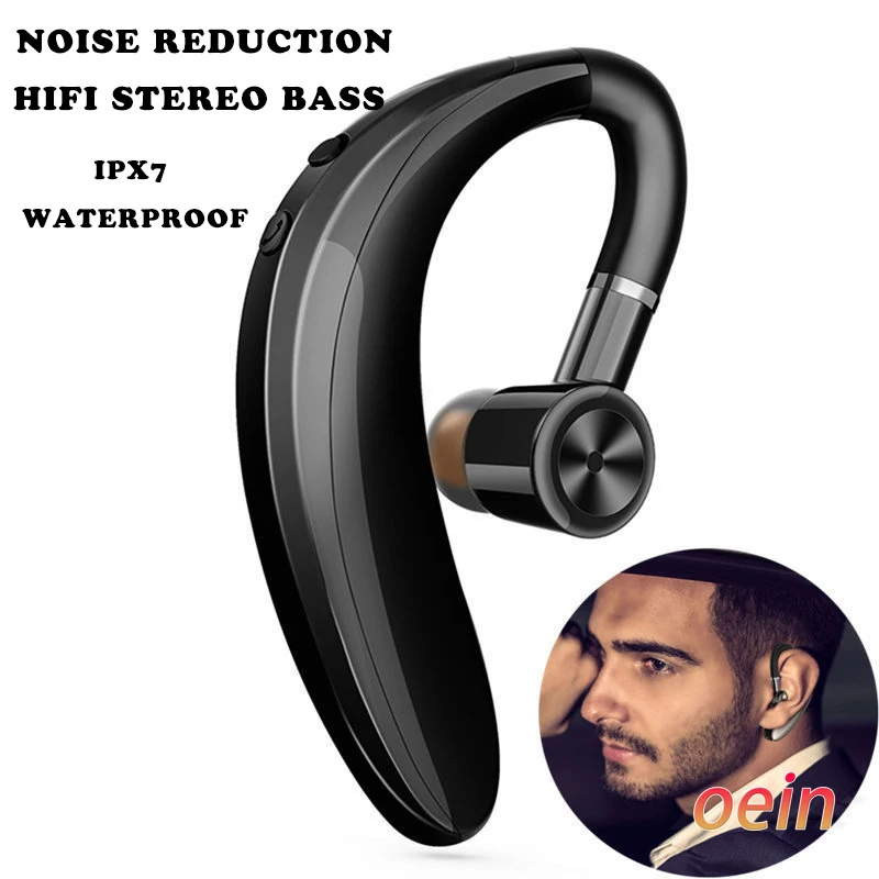 S109 V5.0 Bluetooth Беспроводные наушники с микрофоном бизнес гарнитура Hands Free привод