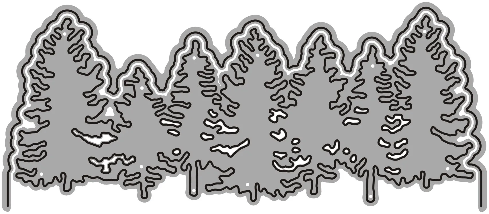 

JMCRAFT 2021 New Cute Chrismas Tree Metal Cutting Dies Scrapbook Mold Cutting Mold DIY Crafts Handmade Dies