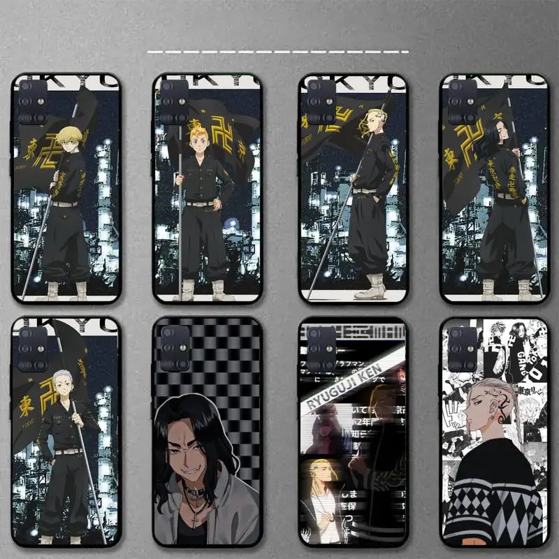 

Anime Tokyo Revengers Phone Case For Samsung S21 S30 S10 S9 S8 S7 S6 S5 plus lite ultra edge soft Cover Fundas