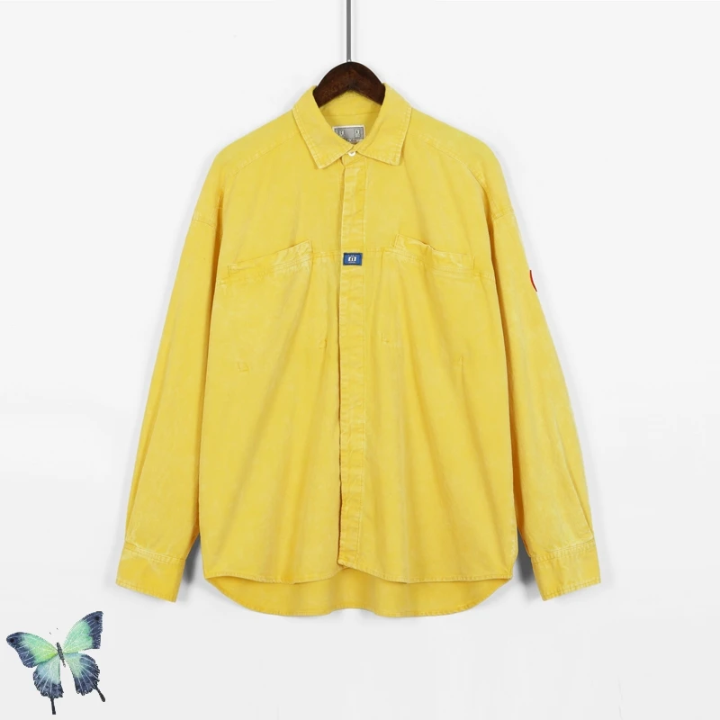 

Куртка Cav Empt Мужская/Женская Вельветовая с эффектом потертости