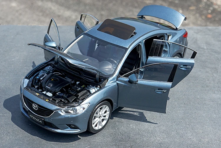 1/18 MAZDA 6 ATENZA литая под давлением металлическая модель автомобиля, игрушки для детей, рождественские подарки, оригинальная Заводская коллекция автомобильных игрушек