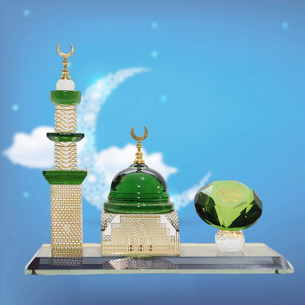 Фигурка Хрустальная архитектурная коллекционный домашний декор мусульманская