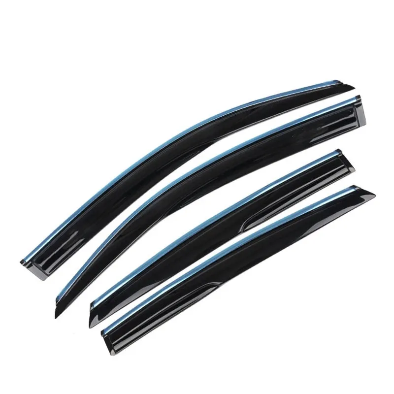 

Side Window Deflectors For Colorado 2015—2019 Acrylic Black Wind Shield Rain Sun Guards Window Rain Guar