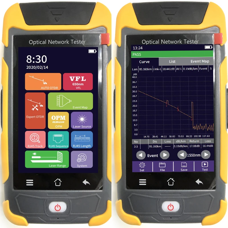 Рефлектометр 980EXP-A26 Mini Pro OTDR 1625 нм 26 дБ GPON EPON Активное тестирование волокна