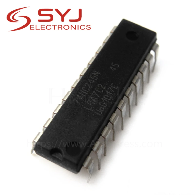 10 шт./лот SN74HC245N DIP20 SN74HC245 DIP 74HC245N DIP-20 74HC245 оригинальный в наличии