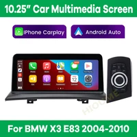 10 25 wireless apple carplay android auto car multimedia for bmw x3 e83 2004 2010 head unit rear camera ios iphone touch screen