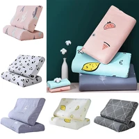 cartoon printed cotton pillowcover latex memory foam pillowcase comfortable bedroom sleeping pillows case home textile supplies