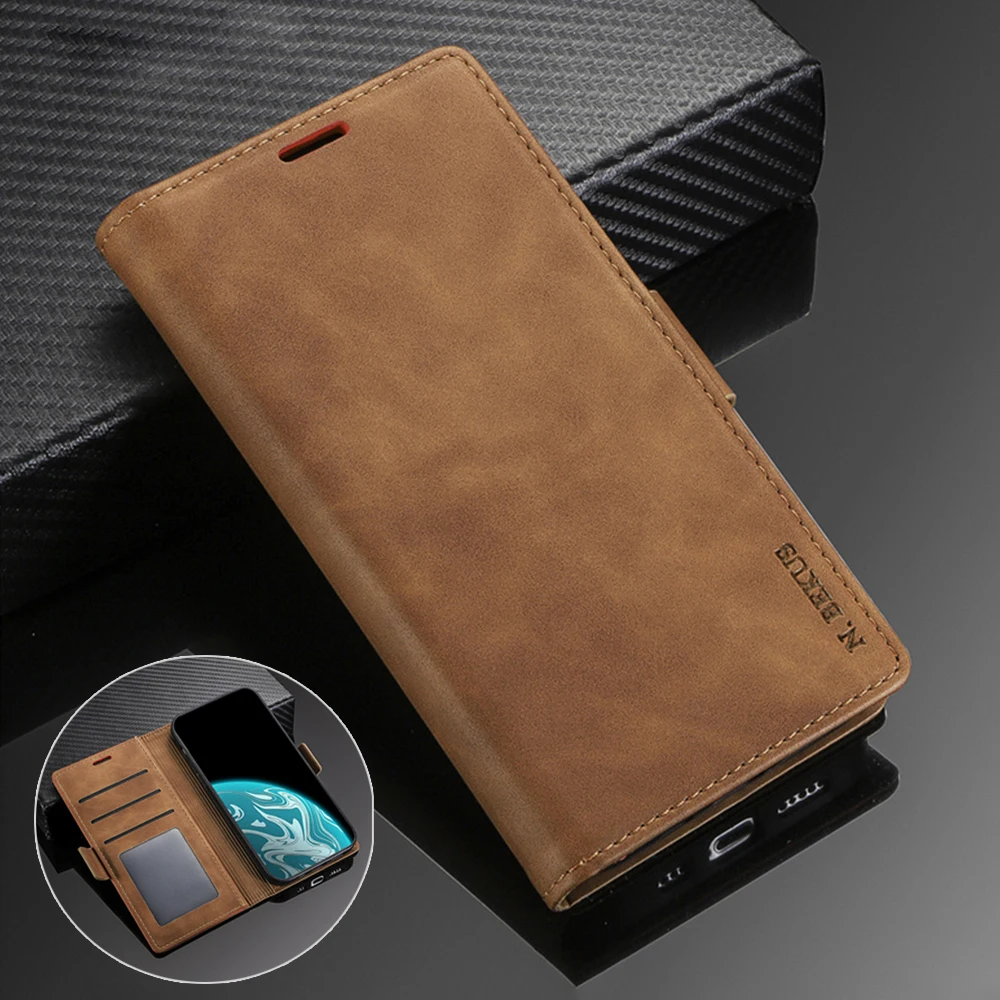 

Leather Flip Case For Samsung Galaxy S21 S20 FE S10E Lite S9 S8 Plus S7 S6 Edge J6 Prime J4 J3 2018 J330 J530 J730 Phone Cover