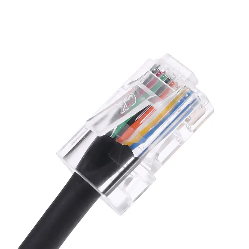 8Pin для RJ 45 модульный разъем микрофонный кабель адаптер Yaesu микрофон MD 200