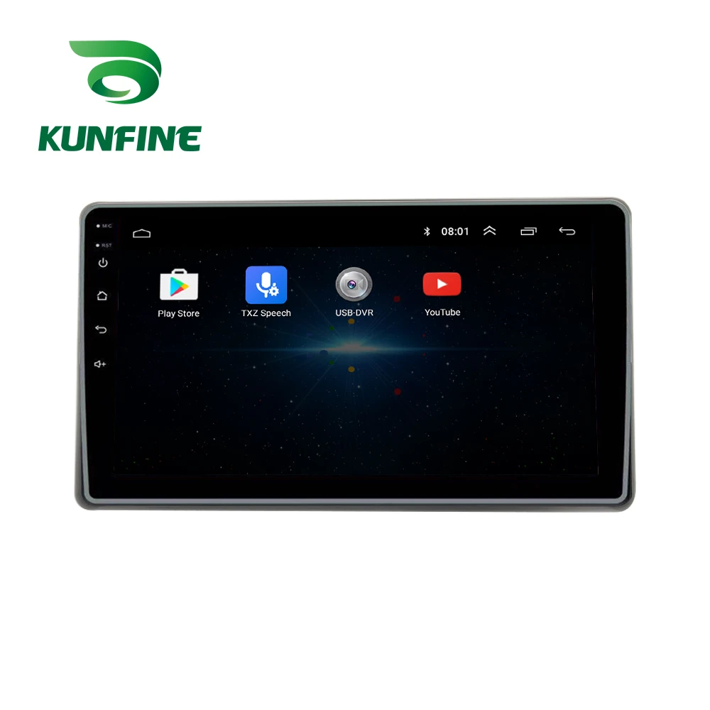Автомагнитола на Android 10 0 Восьмиядерный процессор DVD GPS-навигатор безрамочный для