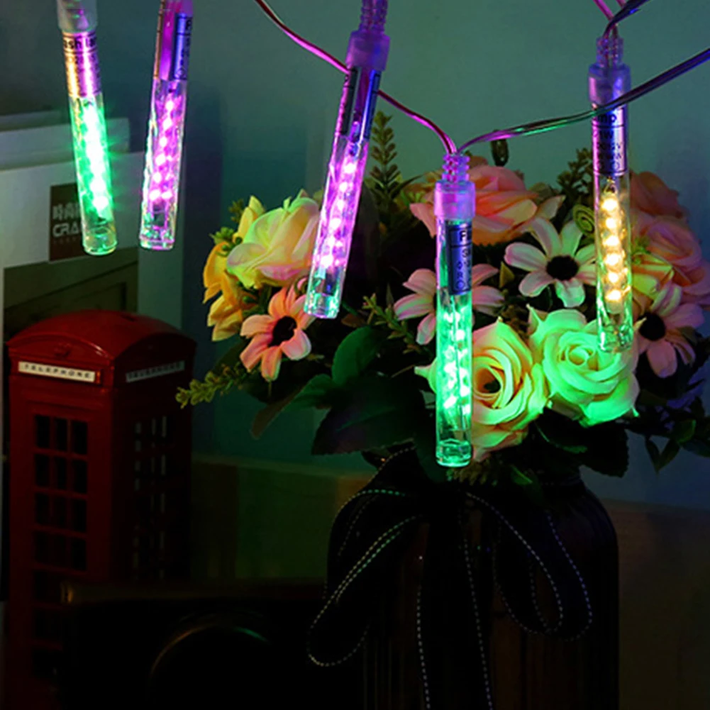 

Garland Decoration Lamp Garden Decor Outdoor Lights10 Tubes Tree Hanging Outdoor Holiday Christmas Decor