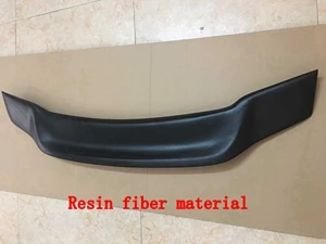 FRP material Автомобильный Стайлинг высококачественный пластик, армированный волокном, углеродное волокно Неокрашенный цвет Задняя накладка на Багажник крыло губ для Chevrolet Cruze 2009- спойлер - Цвет: FRP material