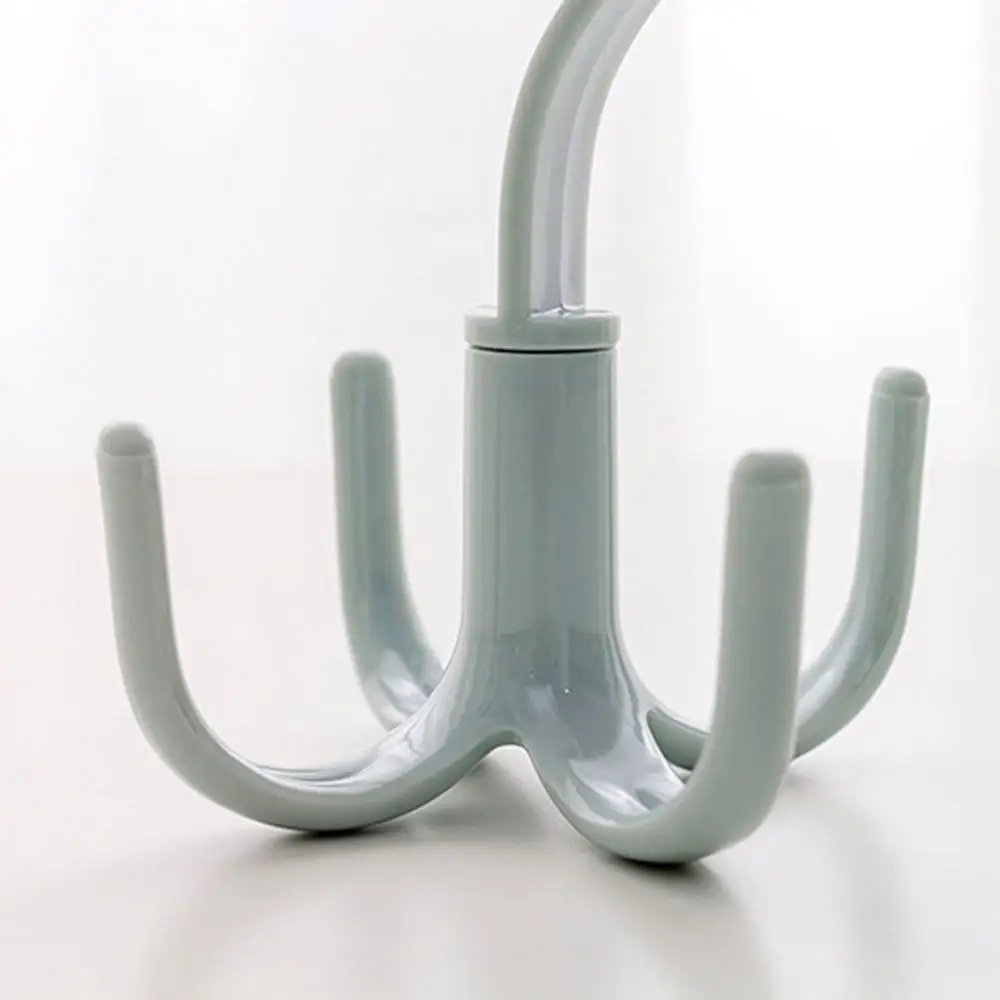 Крючок с четырьмя зажимами вращающийся на 360 градусов пластиковый крючок бытовая