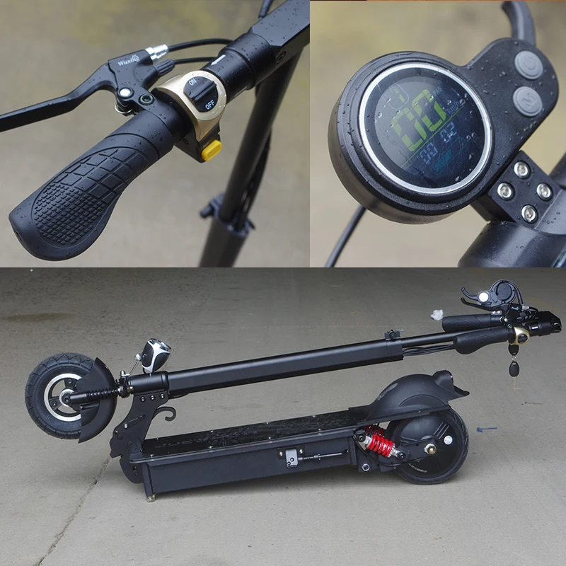 

8 inch Mini Electric Scooter Foldable Smart Electrical Kick Scooters Portable Hoverboard For Adult Child Max Speed 55KM/h