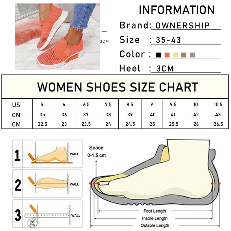 

Women Crystal Sneakers Woman Slip On Flat Women's Vulcanized Ladies Outdoor Mesh Breathable Female Casual Sport Shoes Plus Size