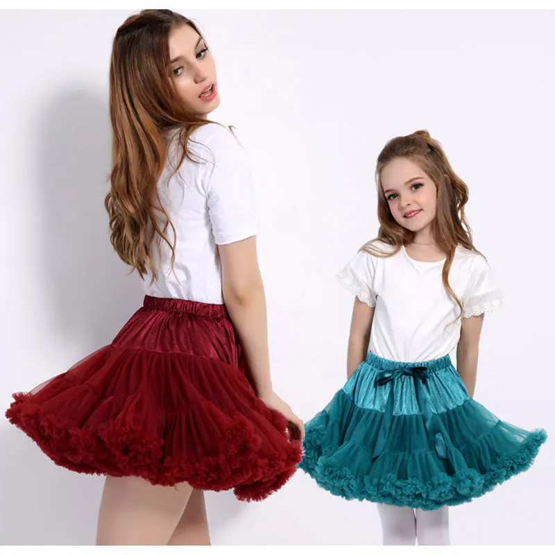 

Girls Clothing Children's Dance Skirt Princess Ball Gown Mesh New Baby Girls Tutu Skirt Kids Fluffy Skirt Ballerina Pettiskirt