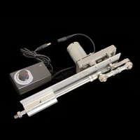 reciprocating cycle linear actuator dc 12v24v gear adjustable telescopic motor diy motor with speed controller stroke 3 15cm