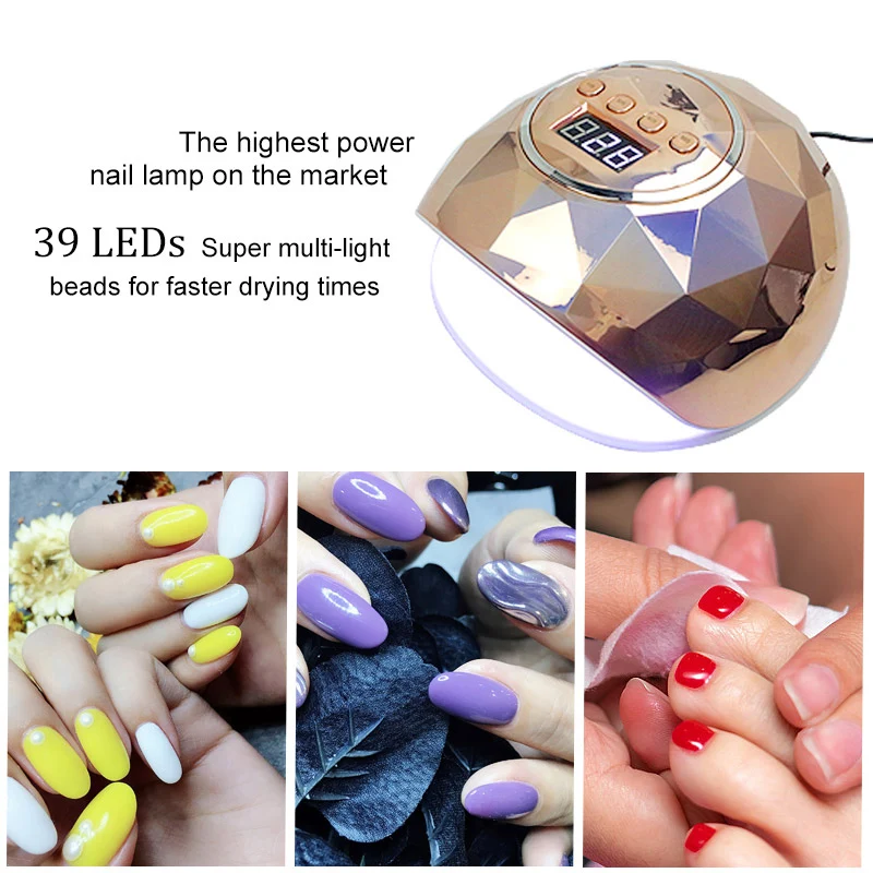 Новое поступление красочные 48 Вт SUNONE профессиональные LED UV Nal Lomp для nal gel palish led Light