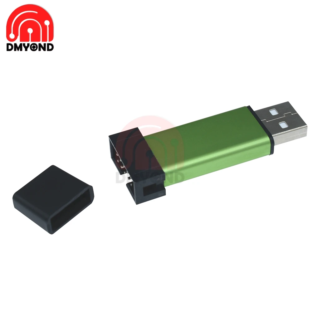 Симулятор загрузки ST-Link V2 Mini STM8 программатор с крышкой кабель A41 DuPont для STM32