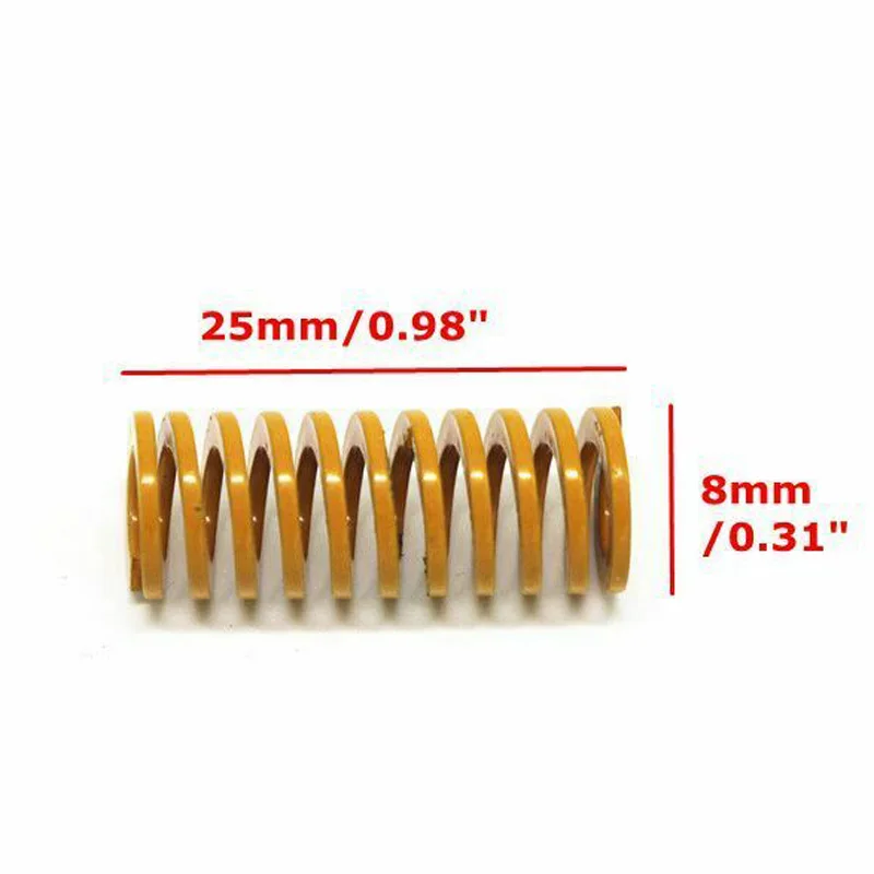 4Pcs Compression Heated Bed Springs For 3D Printers Ender 3 Creality CR-10 10S Reprap Imported Pro CR10 MK2A |