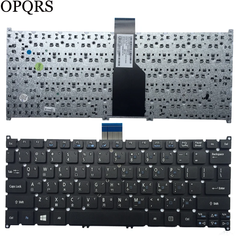 Традиционный китайский/TW Клавиатура для ноутбука Acer Aspire S3 S3-391 S3-951 S3-371 S5 S5-391 725 756