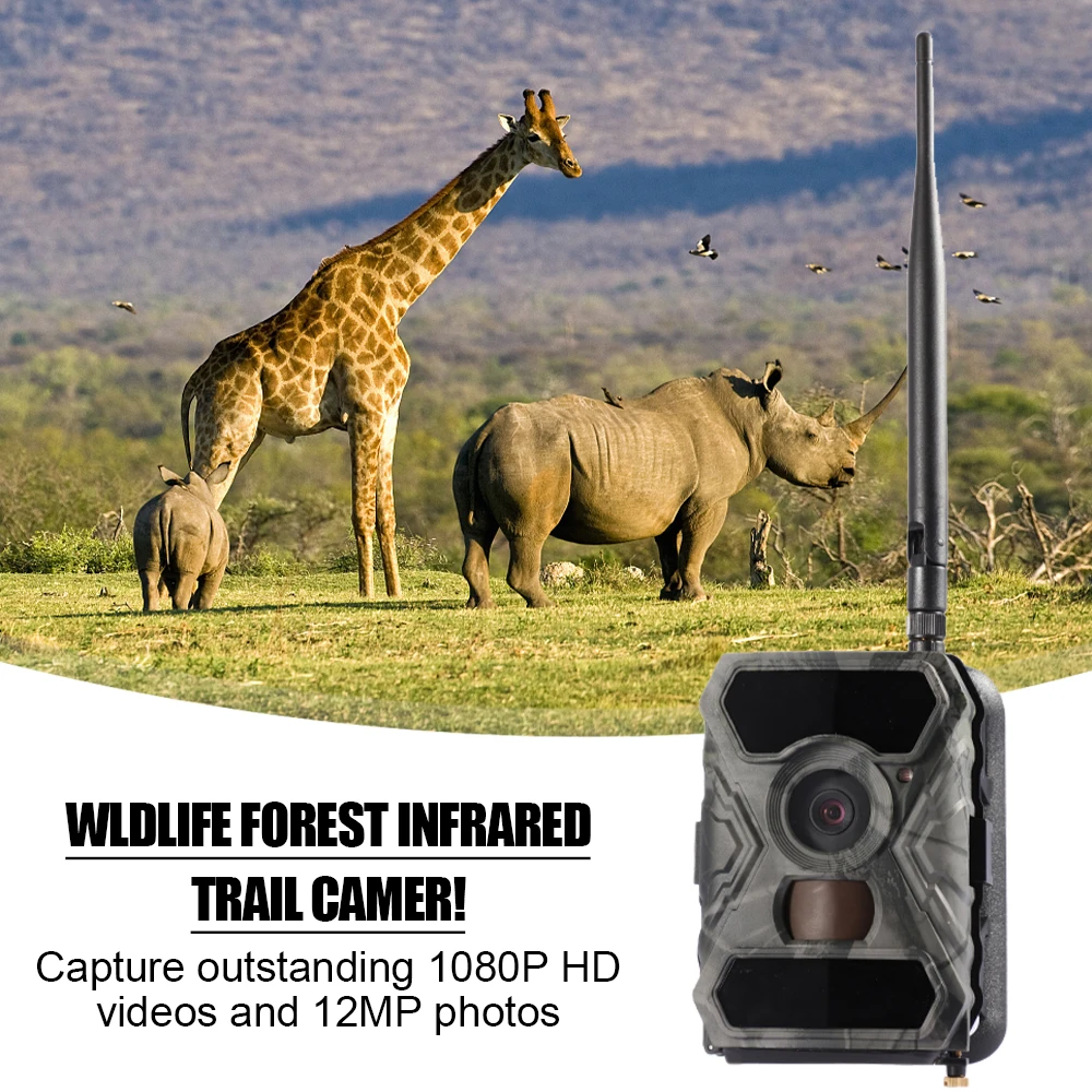 

Trail Hunting Camera 12MP 1080P Hunting Camera Wild Surveillance IR Night Vision Wildlife Scouting Cameras