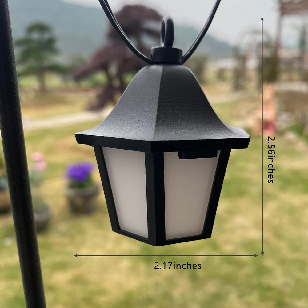 

LED Solar Lighting Strings Hanging Lamps Retro Lantern Fairy Lamps Outdoor Garden Yard Art Landscape Lighting Party Decorations