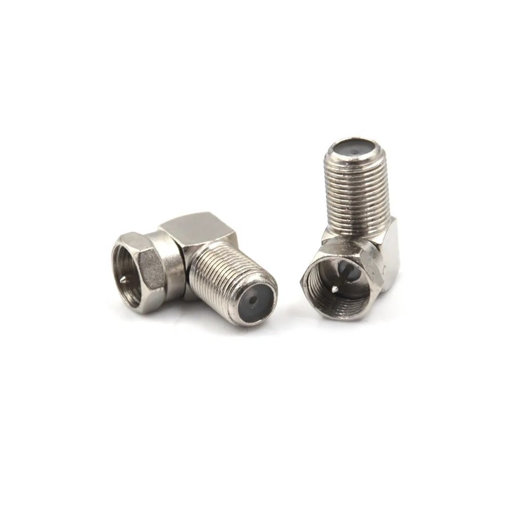 Коннектор коаксиальный под прямым углом 90 градусов водонепроницаемый