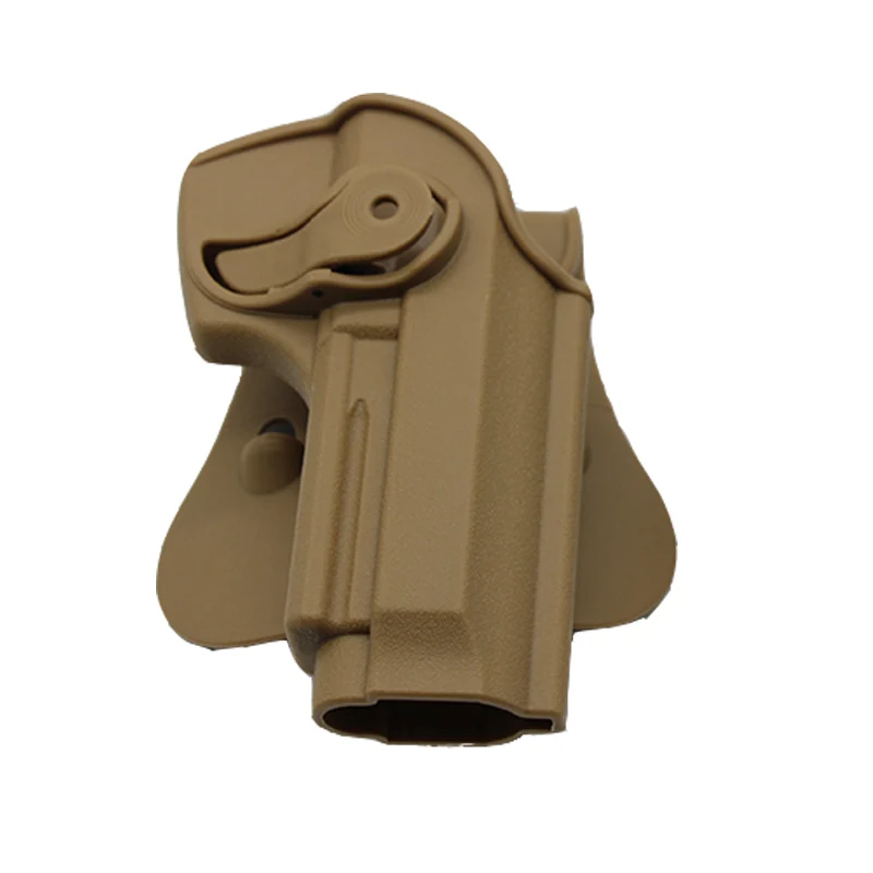Sand M9 Holster IMI тактическая охотничья страйкбольная кобура для Glock 17 19 Colt 1911 M9 M92 боевой военный чехол для пистолета с сумкой для журналов - Цвет: Sand M9 Holster