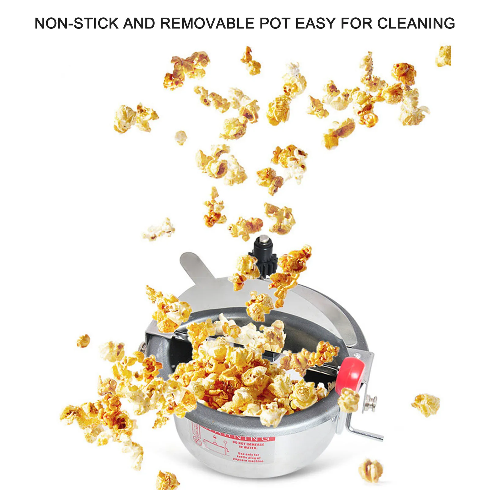 Машина для приготовления попкорна электрическая машина из нержавеющей стали с