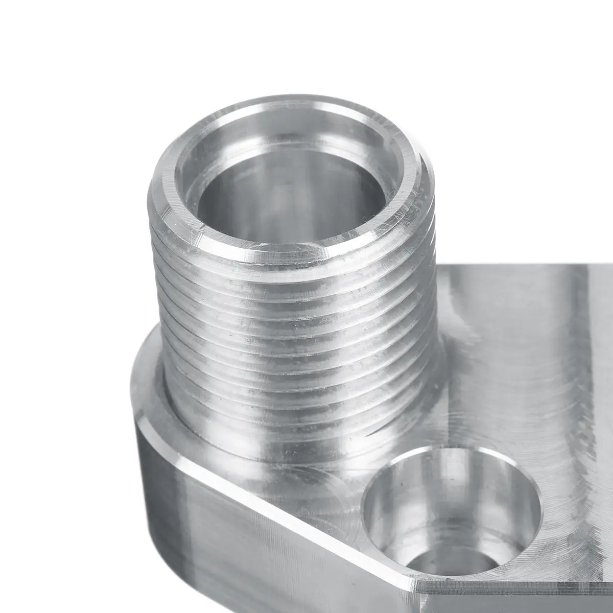 

AC Compressor Adapter Direct Fitting For Sanden SD7B10 7176 Polished Compressor 8AN/-10AN Fitting 3/4-16 and 7/8-14 Threads