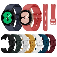 sports silicone strap for samsung galaxy watch 4 classic 46mm 42mm band galaxy watch4 44mm 40mm replacement wristbands bracelet