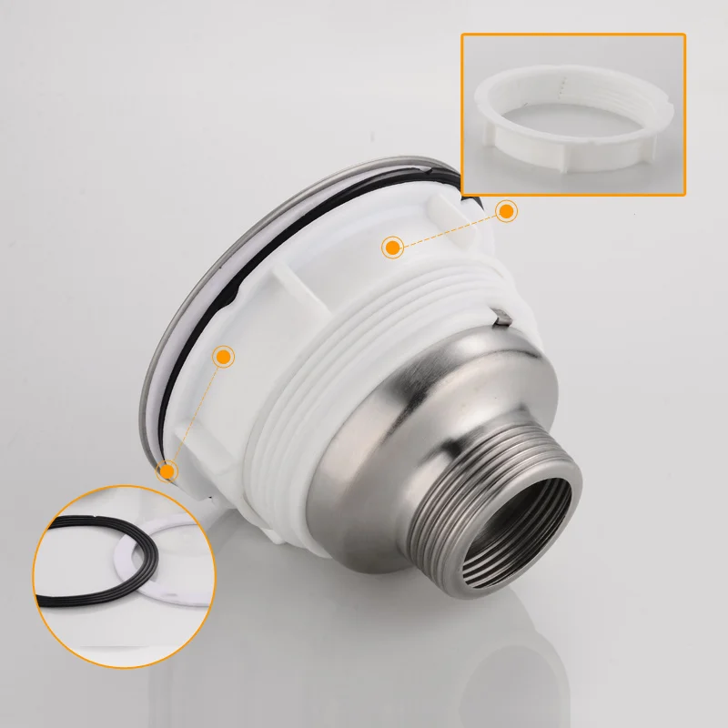 Фильтр для слива раковины из нержавеющей стали дезодорирующий фильтр воды