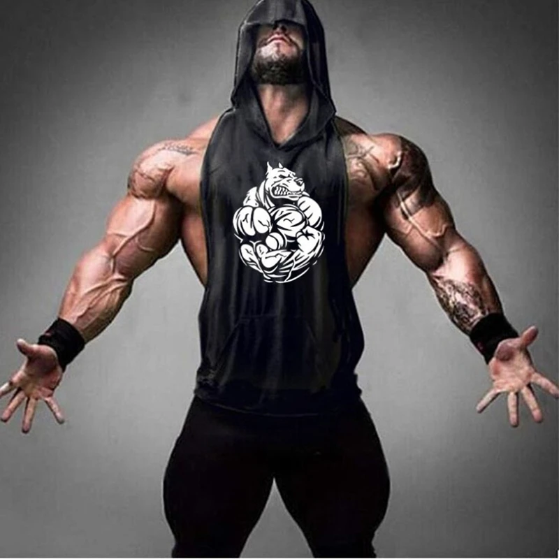 Семь Джо Стрингер Толстовка для бодибилдинга толстовки с капюшоном фитнес бренд