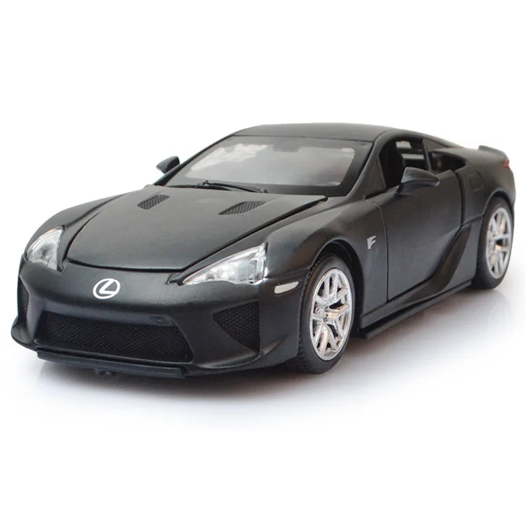 Новинка для Lexus LFA, Супер гоночный автомобиль, модель, игрушечные весы 1:32, модель автомобиля, литой под давлением, автоматический светильник, музыкальная игрушка, автомобиль, детские игрушки для мальчиков