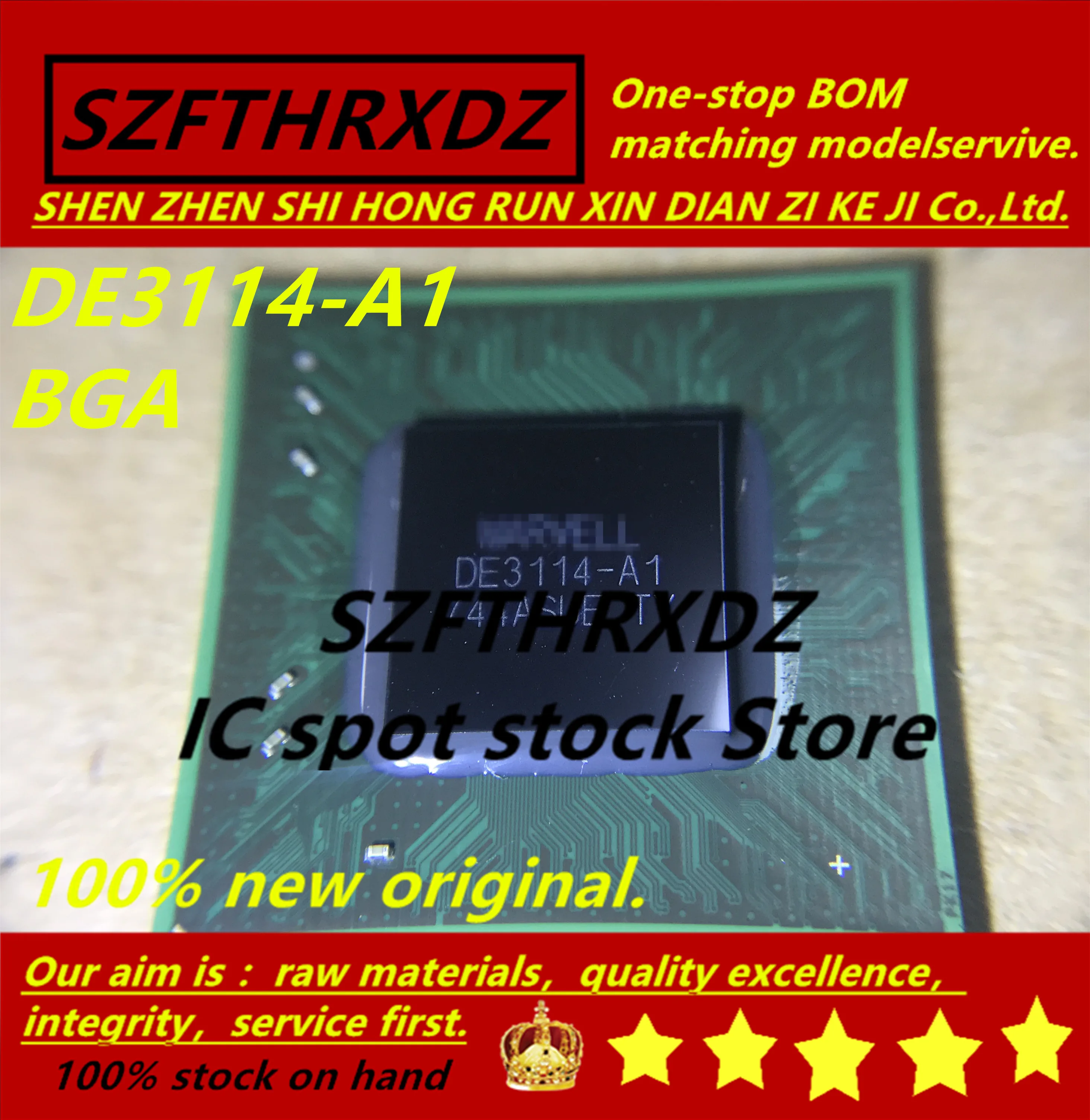 SZFTHRXDZ 100% Новый оригинал (1pcs-2pcs-5шт) 88DE3114-A1 DE3114-A1 BGA | Строительство и ремонт