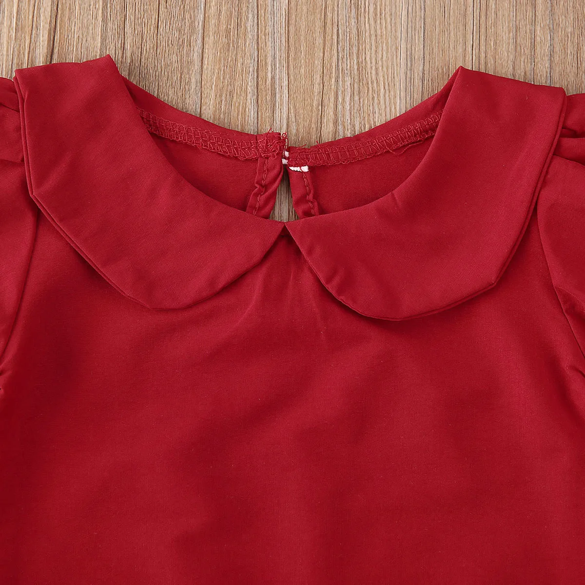 Лето 2020 одежда для малышей топ на День святого Валентина маленьких девочек