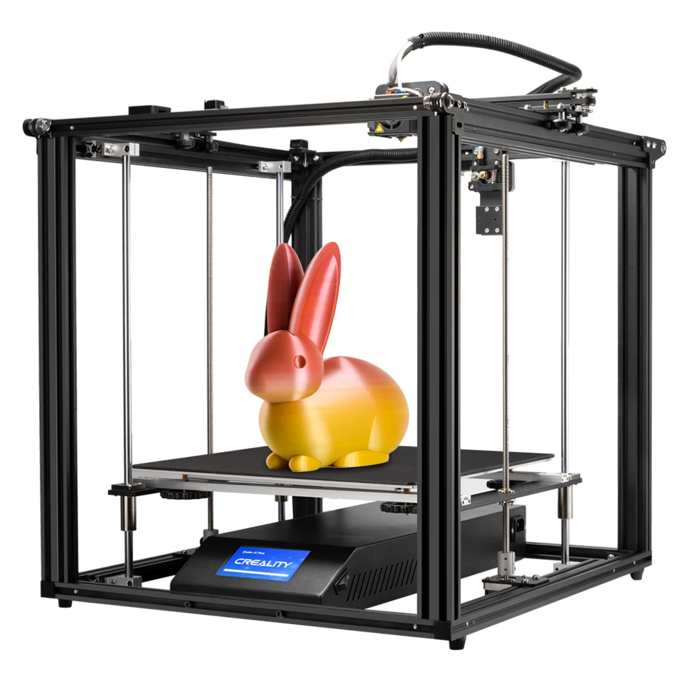 Ender-5 Plus 3D Принтер Высокоточный большой размер 350*350*400 принтер Автоматическое