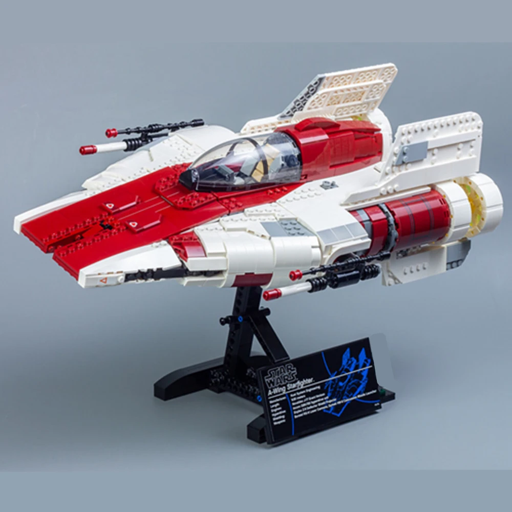 Новый 1673 из серии &quotЗвездные войны&quot Space Wars UCS RZ 1 A wing истребитель перехватчик